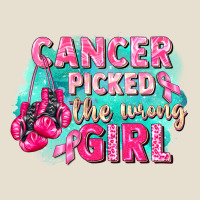 Cancer Picked The Wrong Girl Breast Cancer Urban Heavy Tee | Teevron