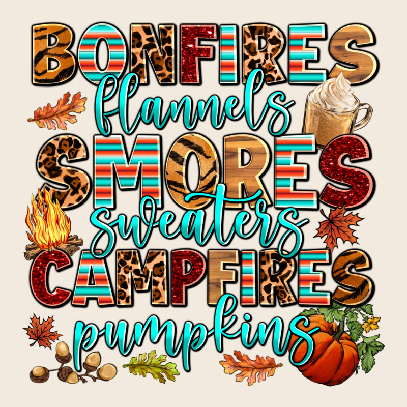 Bonfires Flannels Smores Zipper Hoodie by AdoDesignShop | Teevron