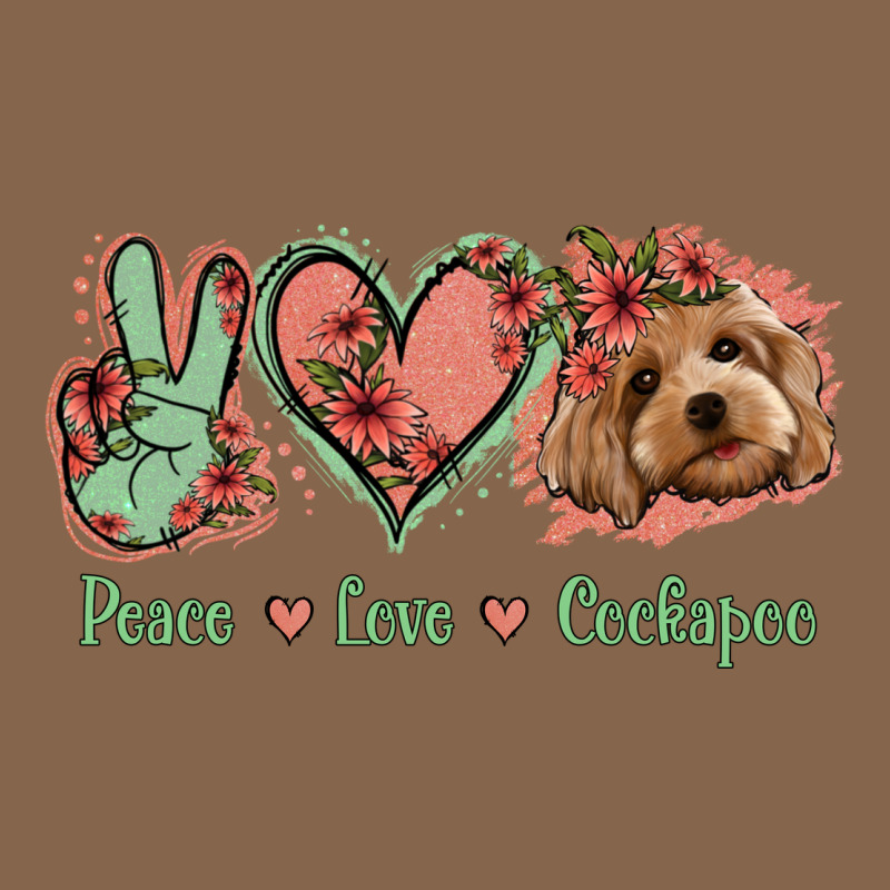 Peace Love Cockapoo Premium Tee by Jasminsmagicworld | Teevron