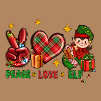 Peace Love Elf Christmas Long Sleeve Tee | Teevron
