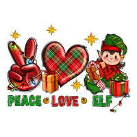 Peace Love Elf Christmas | Teevron