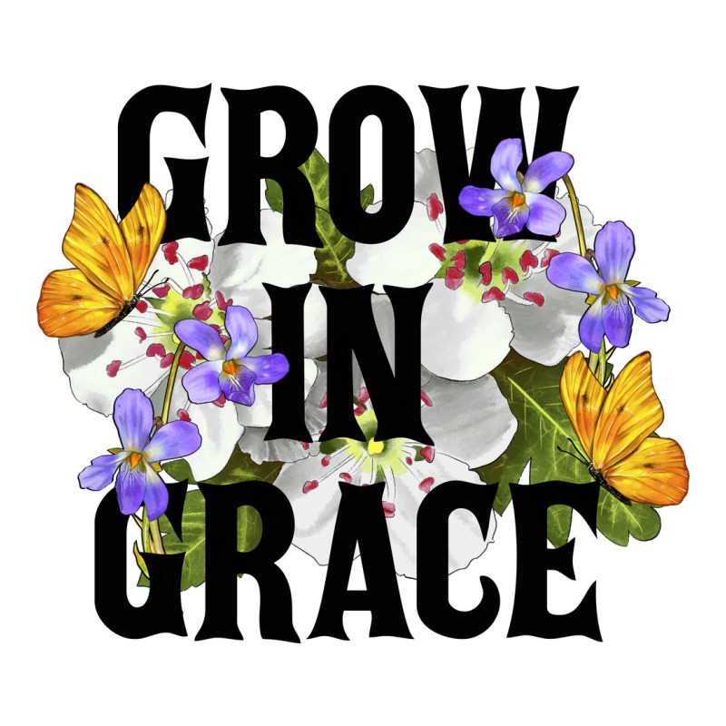 Grow In Grace Premium Hoodie by LillyAllenDesigns | Teevron