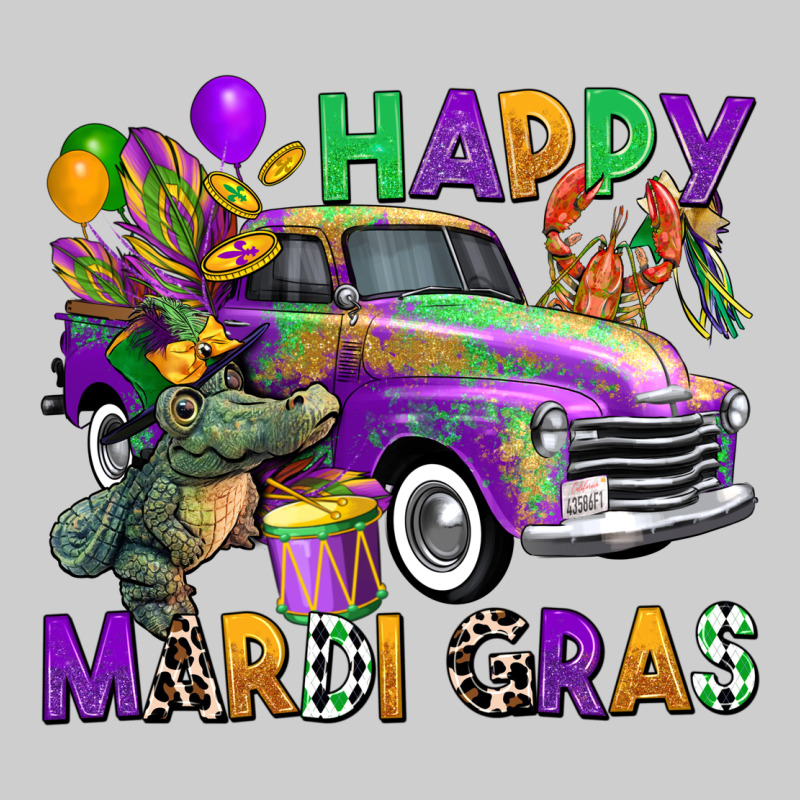 Happy Mardi Gras Truck Premium Tee by CowGirlArtShop | Teevron