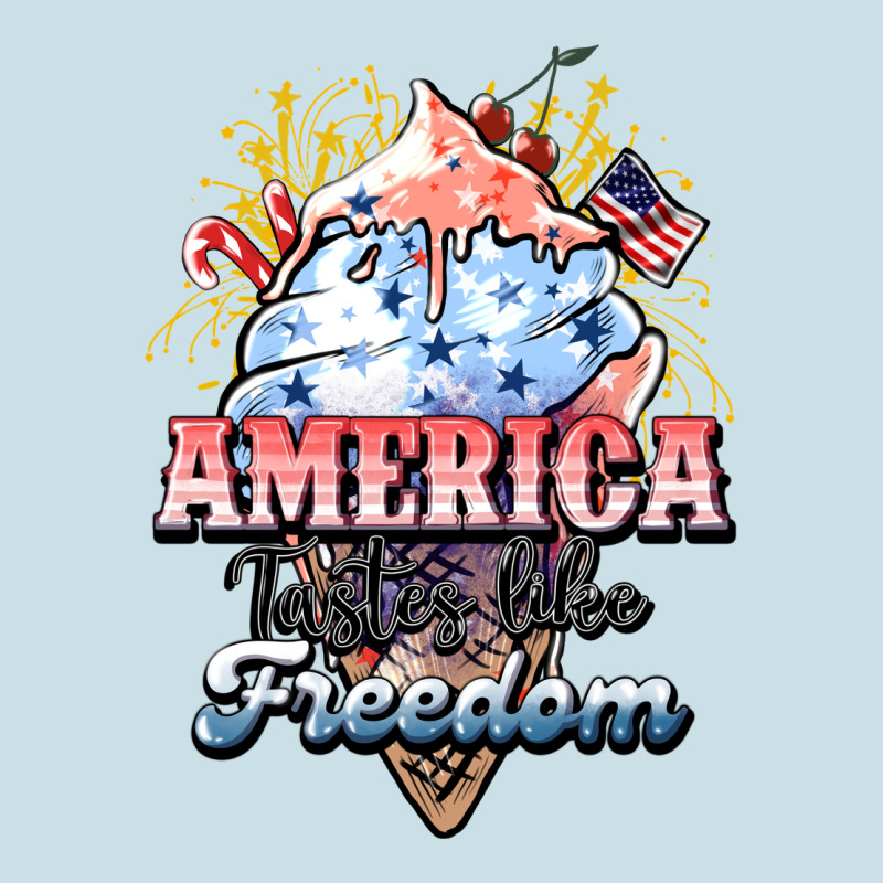 America Ice Cream Ladies Tee by HowdyJamesFarm | Teevron