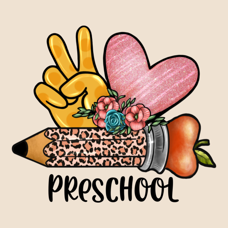 Peace Love Preschool Urban Hoodie by JahusDesignShop | Teevron
