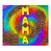 mama tie dye | Teevron