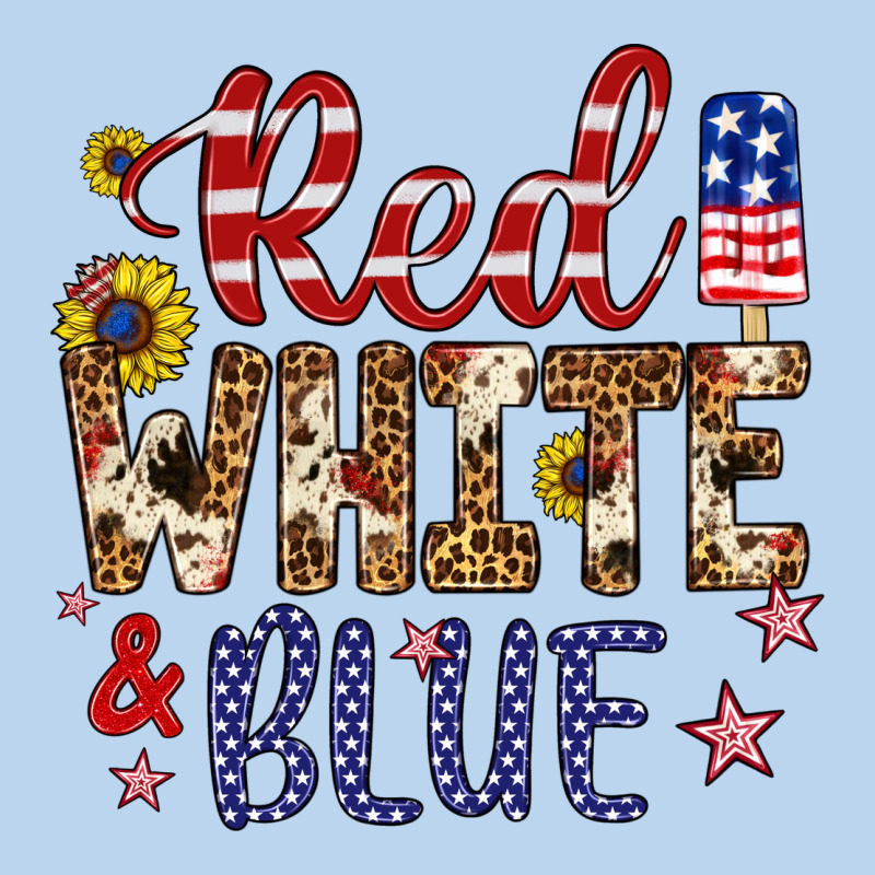 Red White And Blue Classic Tee by Artiststas | Teevron