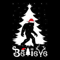 Bigfoot Christmas Shirt Ladies Tee | Teevron