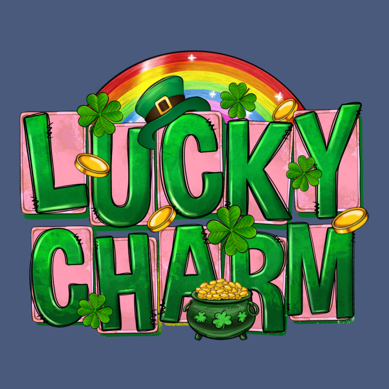 St Patricks Lucky Charm Vintage Hoodie by FaDigitalArtStudio | Teevron