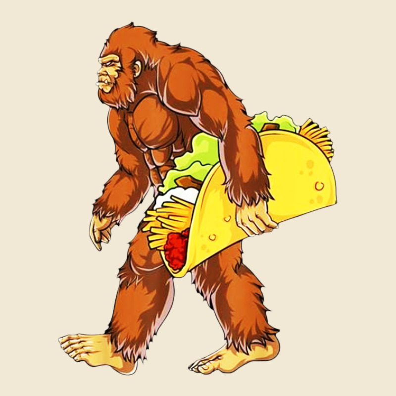 Bigfoot Carrying Taco Ladies Tee by DesigneFamous | Teevron