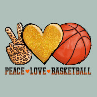 Peace Love Basketball Heavyweight Hoodie | Teevron