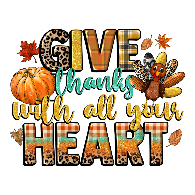 Give Thanks With All Your Heart Classic Tee by CowGirlArtShop | Teevron
