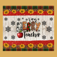 Very Merry Teacher Premium Hoodie | Teevron