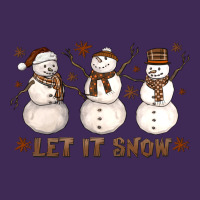 Let It Snow Snowmen Premium Hoodie | Teevron