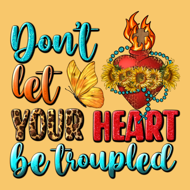 Don't Let Your Heart Be Troupled Vintage Hoodie by BundleAndBundleShop | Teevron