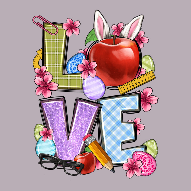 Easter Love Teacher Vintage Tee by OliviaCreatesArt | Teevron