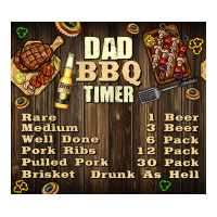 dad bbq timer | Teevron