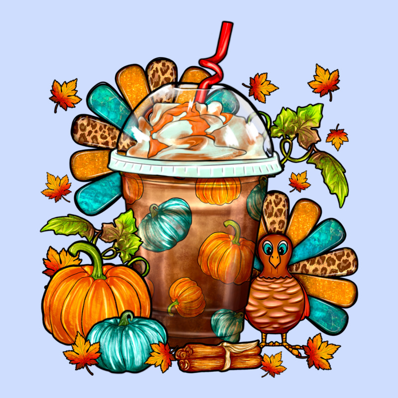Thanksgiving Frappe Coffee Urban Heavy Tee by FaDigitalArtStudio | Teevron