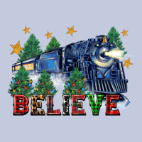Believe Polar Express Christmas Trees Long Sleeve Tee | Teevron