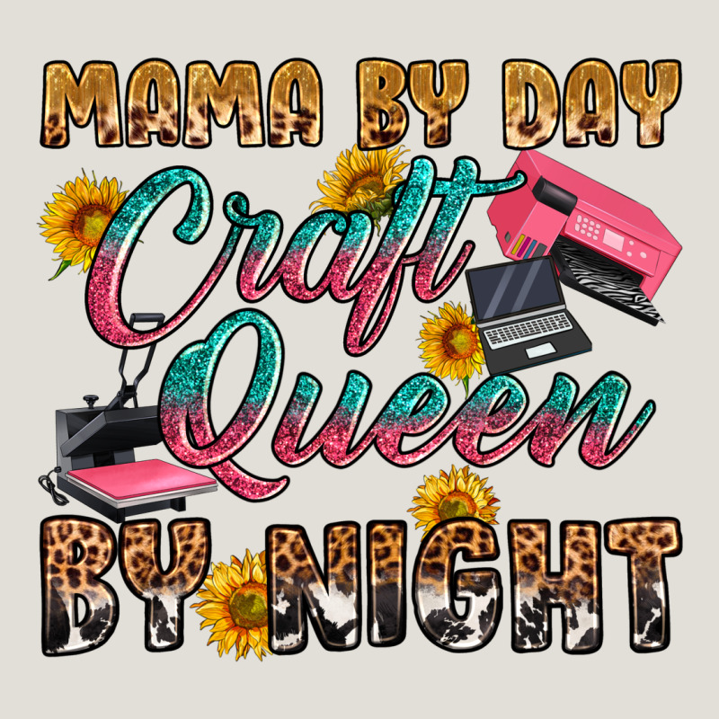 Mama By Day Craft Queen By Night Heavy Core Tee by RanaPortraitStore | Teevron