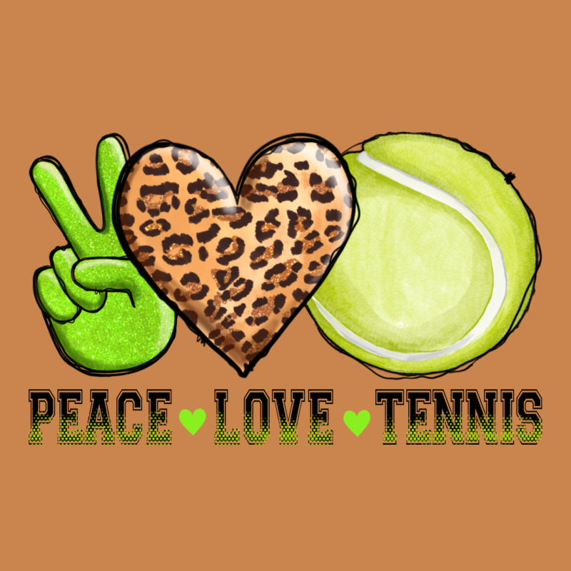 Peace Love Tennis Heavyweight Hoodie by AdoDesignShop | Teevron