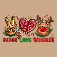 Peace Love Reindeer Christmas Vintage Hoodie | Teevron