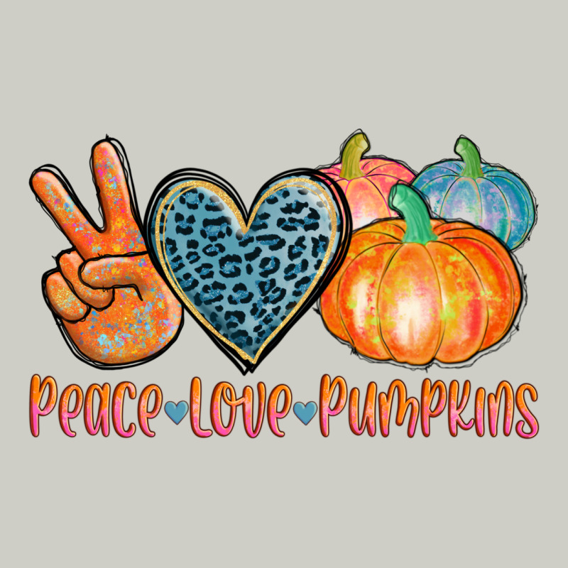 Peace Love Pumpkins Heavyweight Hoodie by AdoDesignShop | Teevron