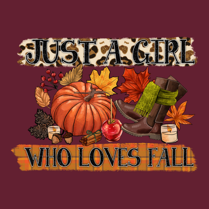 Just A Girl Who Loves Fall Classic Tee by CowGirlArtShop | Teevron