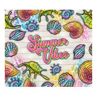summer vibes with sea shells | Teevron
