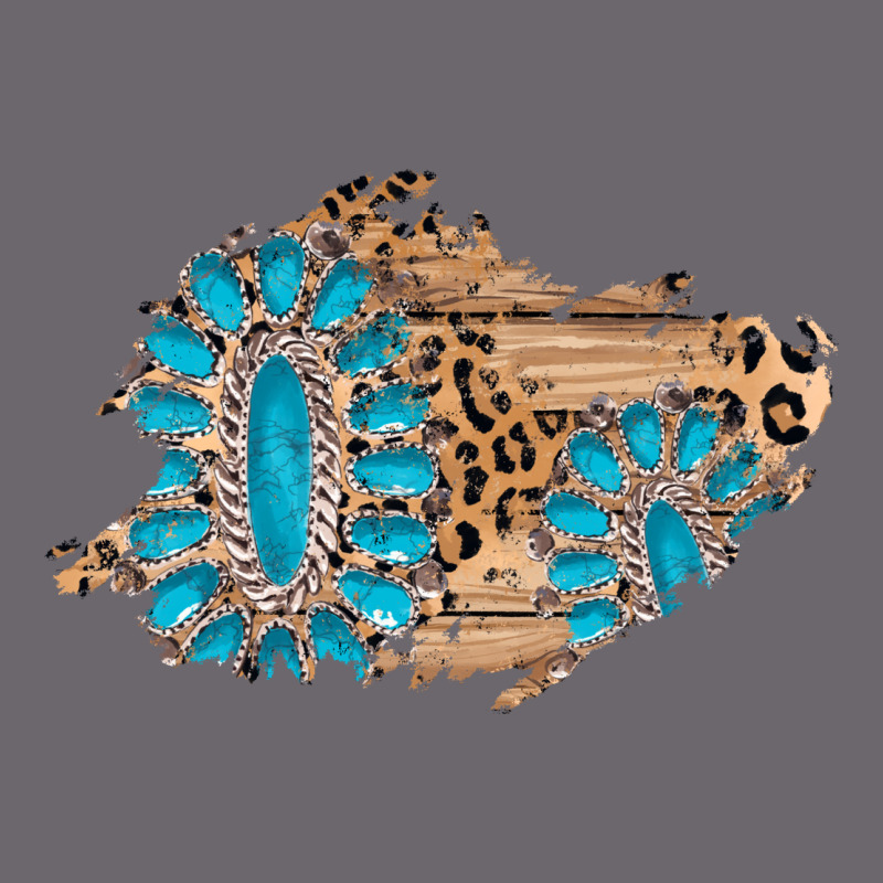 Gemstone Wood Leopard Patch Premium Sweatshirt by AdoDesignShop | Teevron