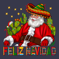 Feliz Navidad Santa With Cactus Long Sleeve Tee | Teevron