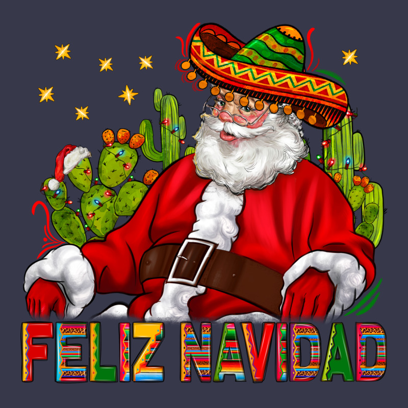 Feliz Navidad Santa With Cactus Long Sleeve Tee by BundleAndBundleShop | Teevron