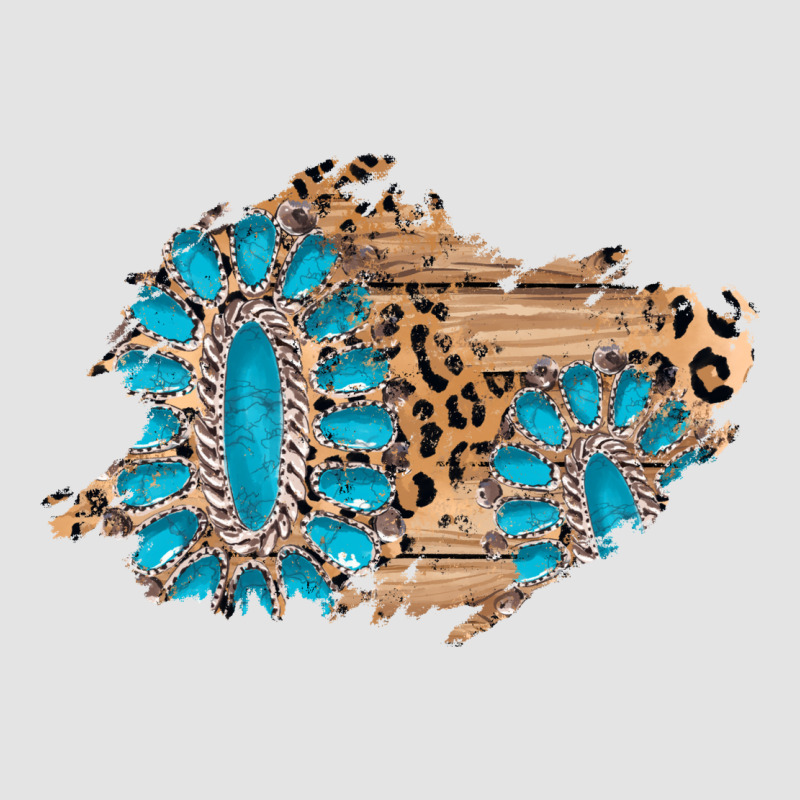 Gemstone Wood Leopard Patch Premium Sweatshirt by AdoDesignShop | Teevron