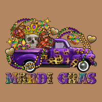Mardi Gras Skull Truck Long Sleeve Tee | Teevron