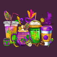 Mardi Gras Coffee Cups Cowgirl Premium Tee | Teevron