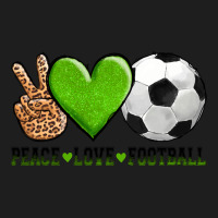 Peace Love Soccer Heavyweight Hoodie | Teevron