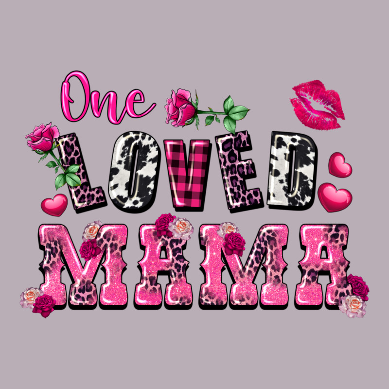 One Loved Mama Valentine's Day Vintage Tee by FaDigitalArtStudio | Teevron