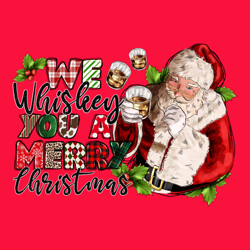 We Whiskey You A Merry Christmas Classic Tee by CowGirlArtShop | Teevron