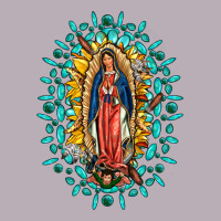 Our Lady Of Guadalupe Gemstone Sunflowers Vintage Tee | Teevron