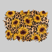 Sunflower Leopard Background Premium Sweatshirt | Teevron