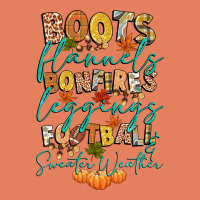 Boots Flannels Bonfires Football Classic Tee | Teevron