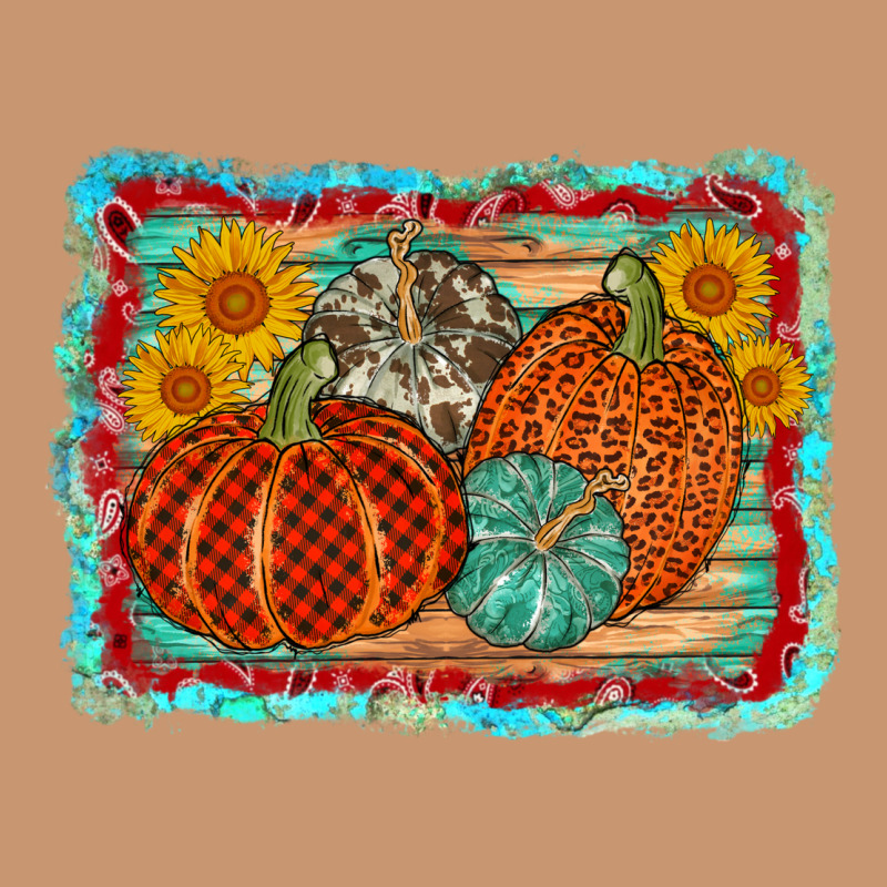 Pumpkin Sunflower Heavyweight Hoodie by AdoDesignShop | Teevron