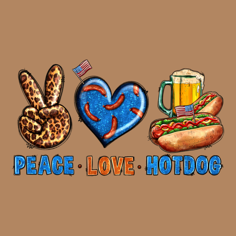 Peace Love Hotdog Long Sleeve Tee by BundleAndBundleShop | Teevron