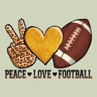 Peace Love Football Revize Heavyweight Hoodie | Teevron
