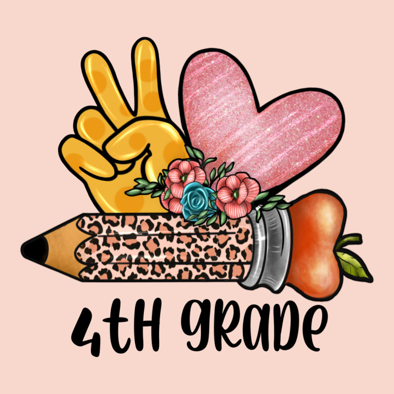 Peace Love 4th Grade Urban Hoodie by JahusDesignShop | Teevron