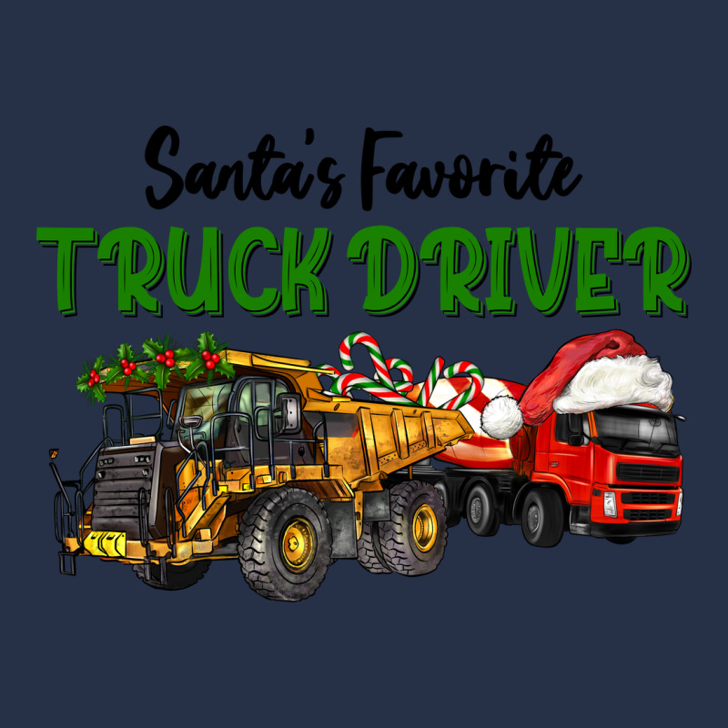Santa's Favorite Truck Driver Premium Hoodie by LillyAllenDesigns | Teevron