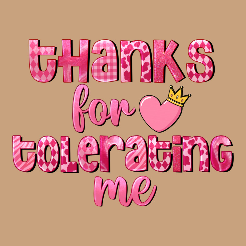 Thanks For Tolerating Me Valentine's Day Vintage Tee by FaDigitalArtStudio | Teevron