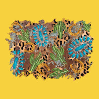 Horseshoe Leopard Gemstone Cactus Background Premium Sweatshirt | Teevron
