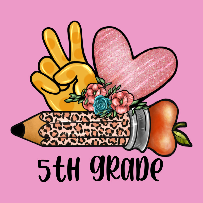 Peace Love 5th Grade Urban Hoodie by JahusDesignShop | Teevron