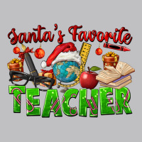 Santa's Favorite Teacher Long Sleeve Tee | Teevron